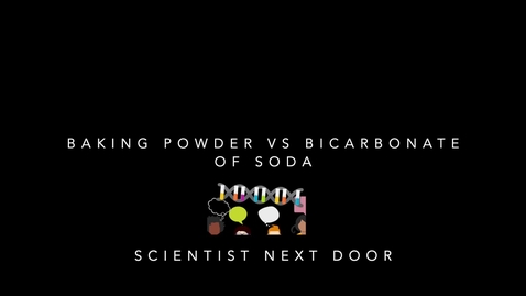 Thumbnail for entry Baking powder vs Bicarbonate of soda