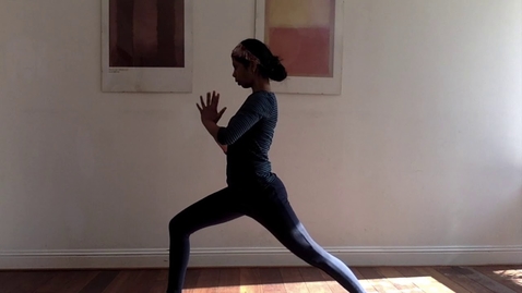 Thumbnail for 5 minute Yoga with Dr Divya Sivaramakrishn - #StayHomeStayActive #StayActivewithPAHRC