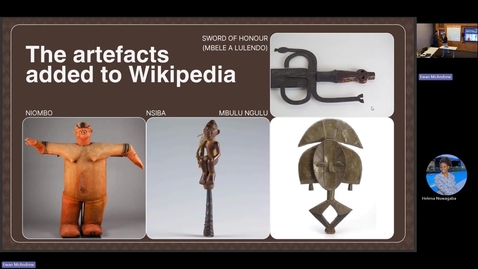 Thumbnail for Artefacts of the Republic of Congo -  a Digital Volunteering with Wikipedia project for the Edinburgh Award