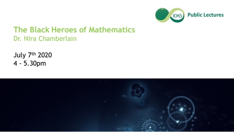 Thumbnail for entry The Black Heroes of Mathematics