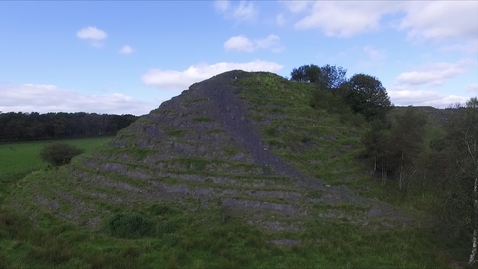 Thumbnail for entry Coal spoil heap at Hartwood research farm