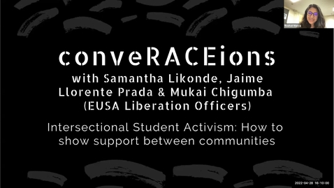Thumbnail for ConveRACEions with EUSA Liberation Officers