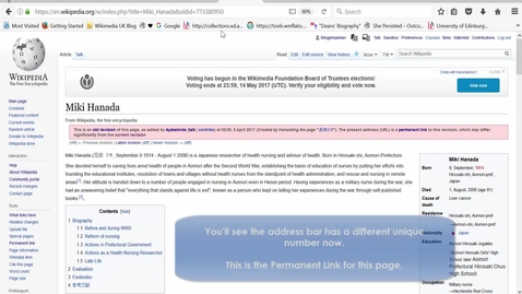 Thumbnail for Wikipedia Translation assignment - Published articles with a permanent link