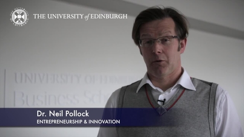 Thumbnail for entry Neil Pollock-Entrepreneurship-Research In A Nutshell-Business School-24/01/2013