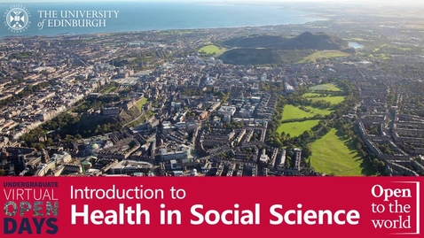 Thumbnail for Health in Social Science introduction 2022 Entry