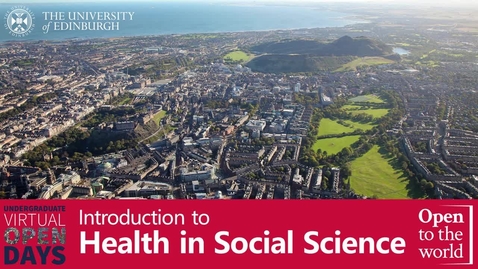 Thumbnail for entry Health in Social Science introduction 2022 Entry