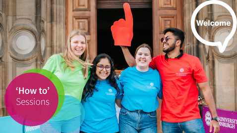Thumbnail for How to use the University of Edinburgh Events app