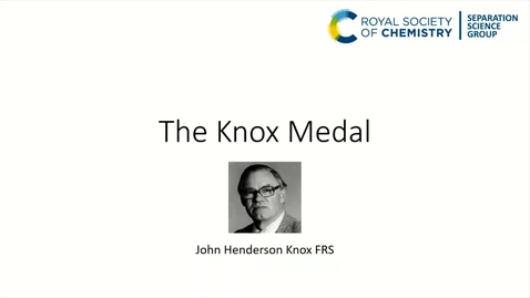 Thumbnail for John Langley - The Knox Medal