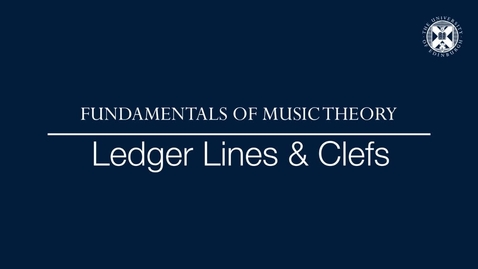 Thumbnail for Ledger Lines and Clefs