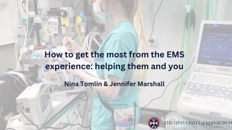 Thumbnail for Vet Clinical Club - 2nd August - Jennifer Marshall &amp; Nina Tomlin