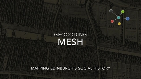 Thumbnail for entry MESH: Geocoder