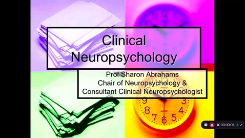 Thumbnail for What is Neuropsychology with captions