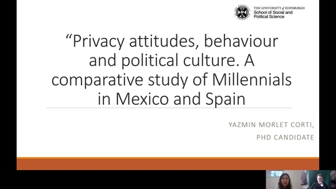 Thumbnail for Yazmin Moret Corti - Privacy Attitudes