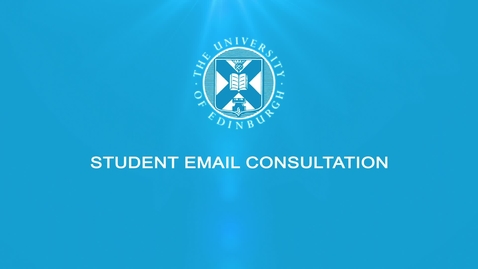 Thumbnail for entry Student Email Consultation