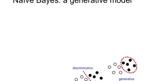 Thumbnail for Probabilistic Classifiers - Generative vs Discriminative