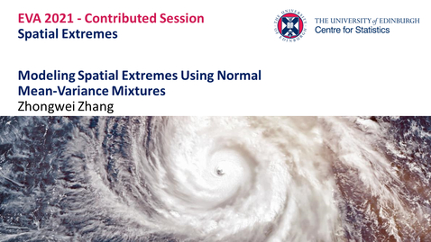 Thumbnail for Spatial Extremes: Zhongwei Zhang