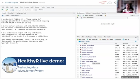 Thumbnail for entry HealthyR: Reshaping Data (pivot)