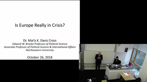 Thumbnail for 26 Oct 2018 — Maia Cross (Northeastern University)