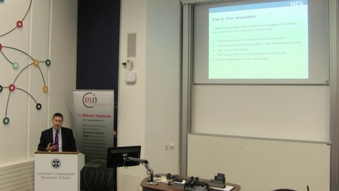 Thumbnail for 5th Annual JK Mason Lecture with Professor Jonathan Montgomery