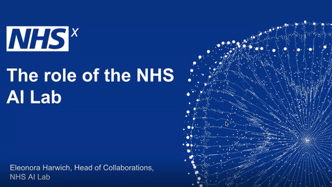 Thumbnail for entry The role of the NHS AI Lab