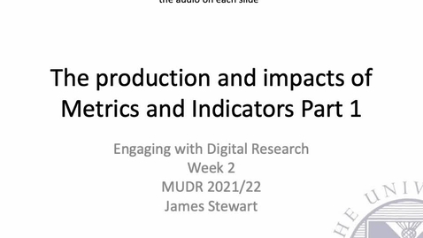 Thumbnail for entry EDR week 2 indicators, metrics, rating and ranking 2021 Part 1