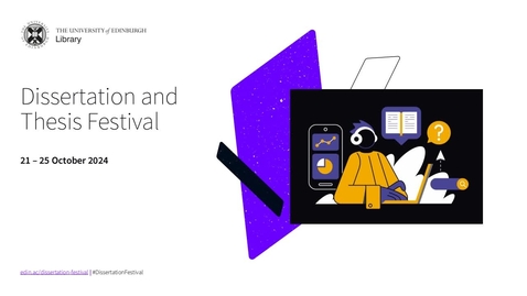 Thumbnail for Copyright and your thesis (Dissertation and Thesis Festival)