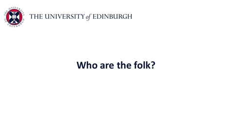 Thumbnail for entry Folk psychology - Who are the folk?