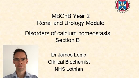 Thumbnail for Disorders of calcium lecture part 2