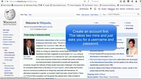 Thumbnail for entry How easy is Wikipedia's new Visual Editor to use? - 5 min walkthrough