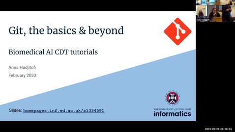 Thumbnail for entry Git, The basics and beyond part 2