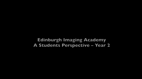 Thumbnail for entry Aldo, Imaging MSc online student - Year two courses