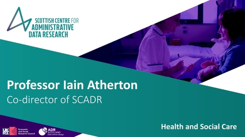 Thumbnail for Professor Iain Atherton
