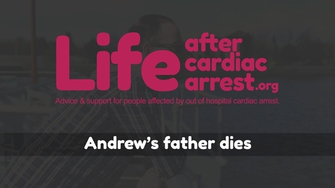 Thumbnail for entry Andrew's father dies