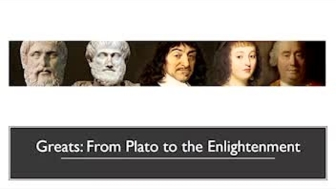 Thumbnail for Greats: From Plato to the Enlightenment - Lecture 1