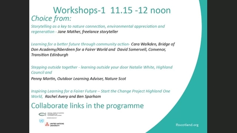 Thumbnail for LfS Scotland Members' Story Share -2-