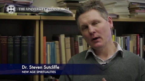 Thumbnail for entry Steve Sutcliffe- New Age Spiritualities-Research In A Nutshell-School of Divinity-01/04/2014