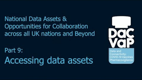 Thumbnail for DaC-VaP-2: Webinar: Part 9: Accessing data assets