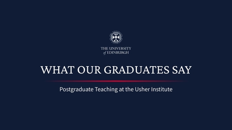 Thumbnail for Usher Postgraduate Teaching