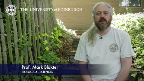 Thumbnail for entry Mark Blaxter - Biological Sciences- Research In A Nutshell - School of Biological Sciences -06/07/2012