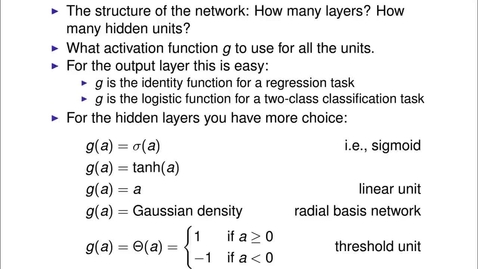 Thumbnail for Network Parameters