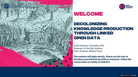 Thumbnail for entry Decolonizing Knowledge Production through Linked Open Data