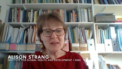 Thumbnail for Project Introduction from Alison Strang at Queen Margaret University