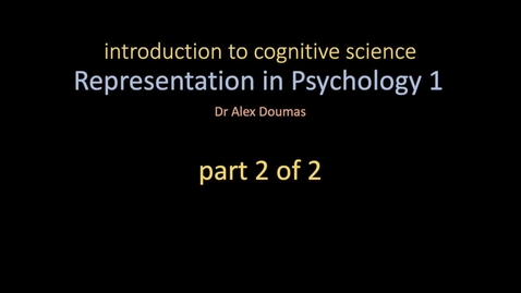 Thumbnail for Rep in Psych 1 part 2