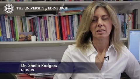 Thumbnail for entry Sheila Rogers-Nursing - Research In A Nutshell- School of Health in Social Science-07/04/2014