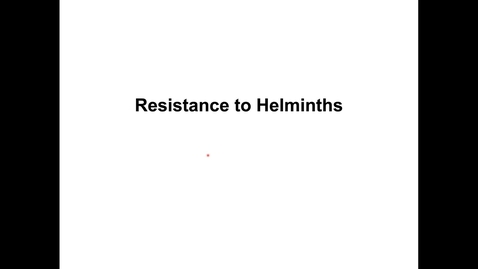 Thumbnail for entry Imm3_helminths_Pt2_resistance and effector mechanisms