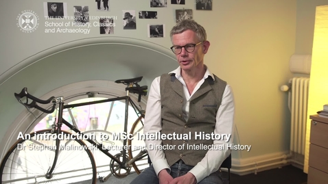 Thumbnail for entry An introduction to MSc Intellectual History