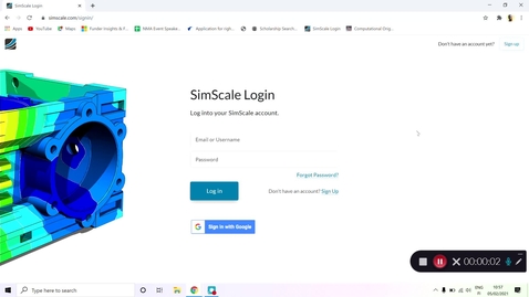 Thumbnail for  OLD SimScale: CFD - Cloud Based - Free for All - Easy to Use!
