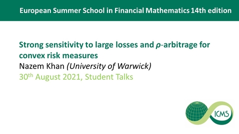 Thumbnail for Nazem Khan - Student talks