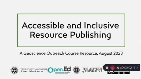 Thumbnail for Accessible and Inclusive Resource Publishing