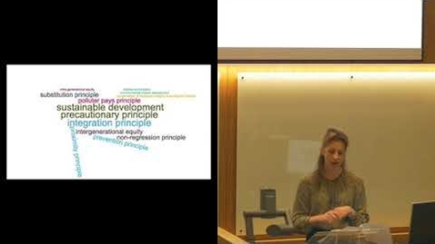 Thumbnail for Brodies Environmental Law Lecture: Prof Eloise Scotford